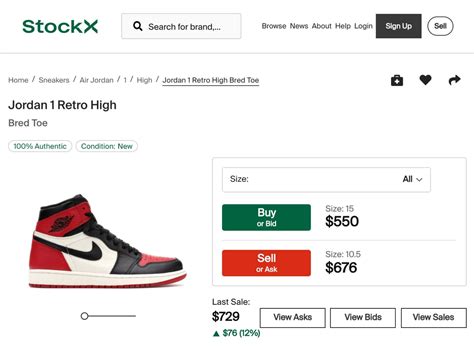 stockx sell shoes|are stockx shoes deadstock.